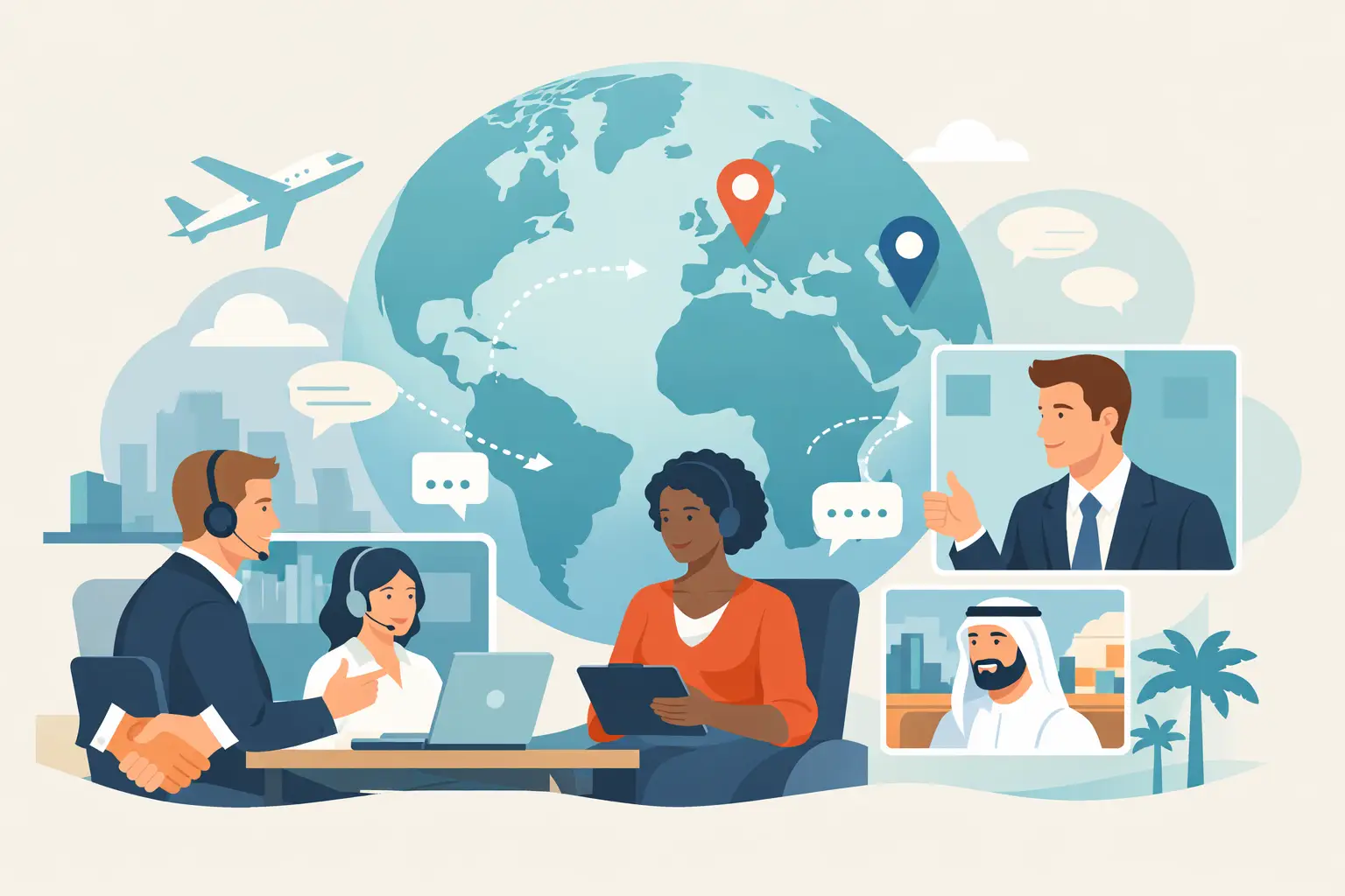International mødebooking kræver lokal forståelse
