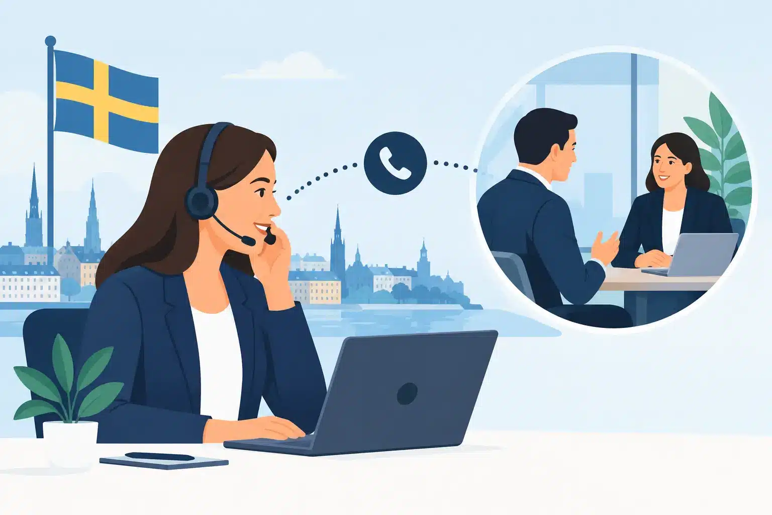 Telemarketing Sverige: Sådan skaber I B2B-møder